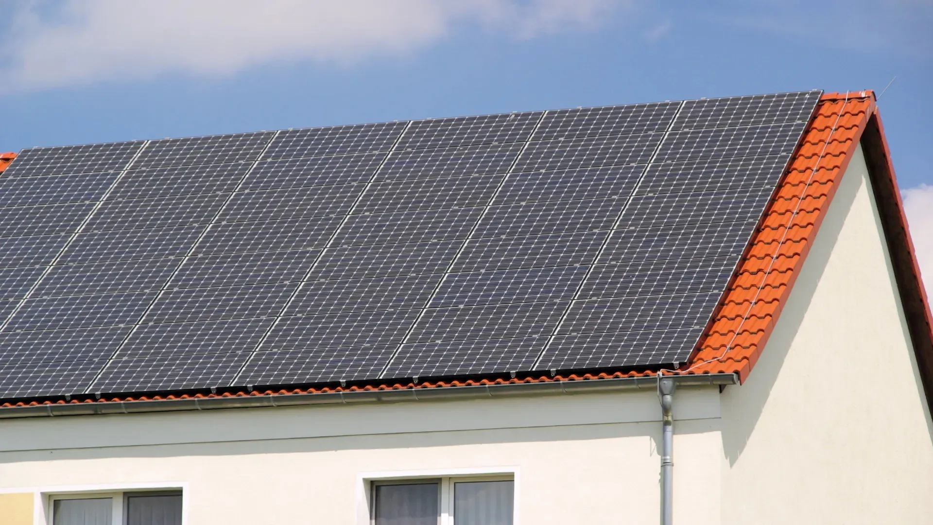 Residential solar panel installation on the Central Coast