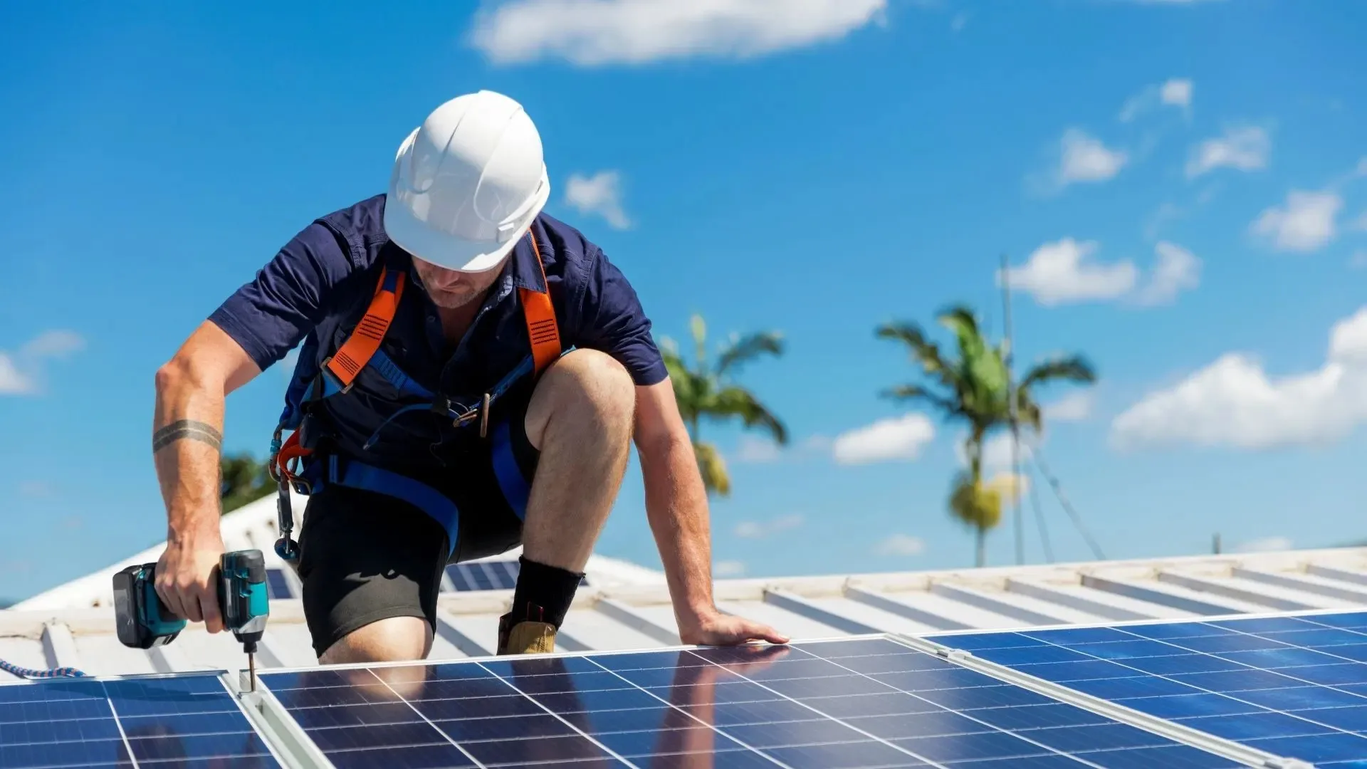 solar panel installation